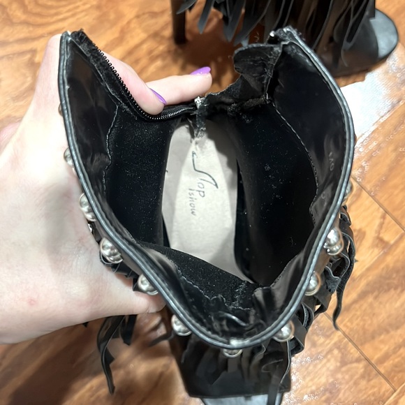 Brand New Fringe High heels size 7.5 - Picture 4 of 5